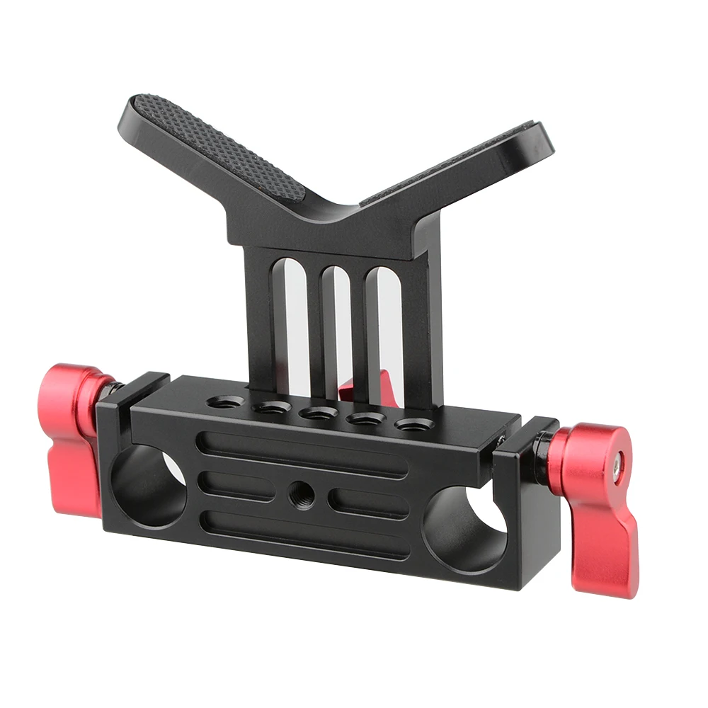 HDRIG Lens Support Mount 15mm Rod Clamp Holder Bracket for 15mm Rod System Follow Focus Camera Cage Kit
HDRIG Lens Support Mount 15mm Rod Clamp Holder Bracket for 15mm Rod System Follow Focus Camera Cage Kit