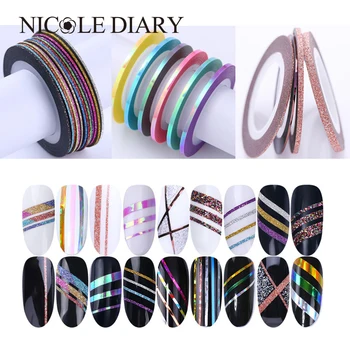 Matte Glitter Nail Striping Tape Set 2mm Line Multi Color Styling Tool Nail Art Transfer Sticker Nail Art Decals Kit
Matte Glitter Nail Striping Tape Set 2mm Line Multi Color Styling Tool Nail Art Transfer Sticker Nail Art Decals Kit