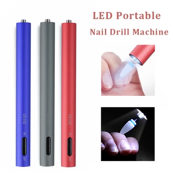 Portable Electric Nail Drill Machine Manicure Set for UV Gel Remover Nail Art Pen Polishing File Milling Cutter Nail Drill Tools
Portable Electric Nail Drill Machine Manicure Set for UV Gel Remover Nail Art Pen Polishing File Milling Cutter Nail Drill Tools