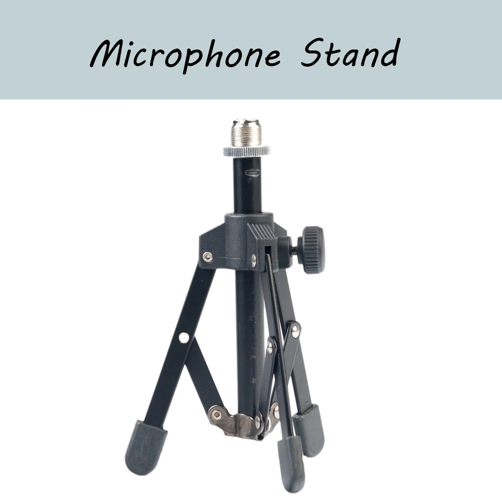 Mini Foldable Desktop Tabletop Tripod Microphone Mic Stand Holder Microphone Mount Holder Mic Stand Bracket Holder Rack Support
Mini Foldable Desktop Tabletop Tripod Microphone Mic Stand Holder Microphone Mount Holder Mic Stand Bracket Holder Rack Support