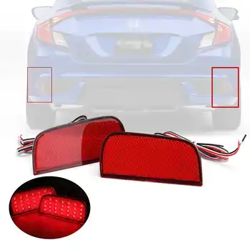 2Pcs 12V Car Led Rear Bumper Brake Light Tail Light Fog Lamp backup lamp for Honda for Civic 10th 2016 2017 2018
2Pcs 12V Car Led Rear Bumper Brake Light Tail Light Fog Lamp backup lamp for Honda for Civic 10th 2016 2017 2018