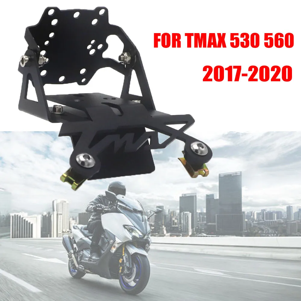 

Integrated Stand Phone Suppot Frame Windscren Bracket Mount Smartphone GPS Holder For YAMAHA TMAX 560 T-MAX 530 2017-2021 2020