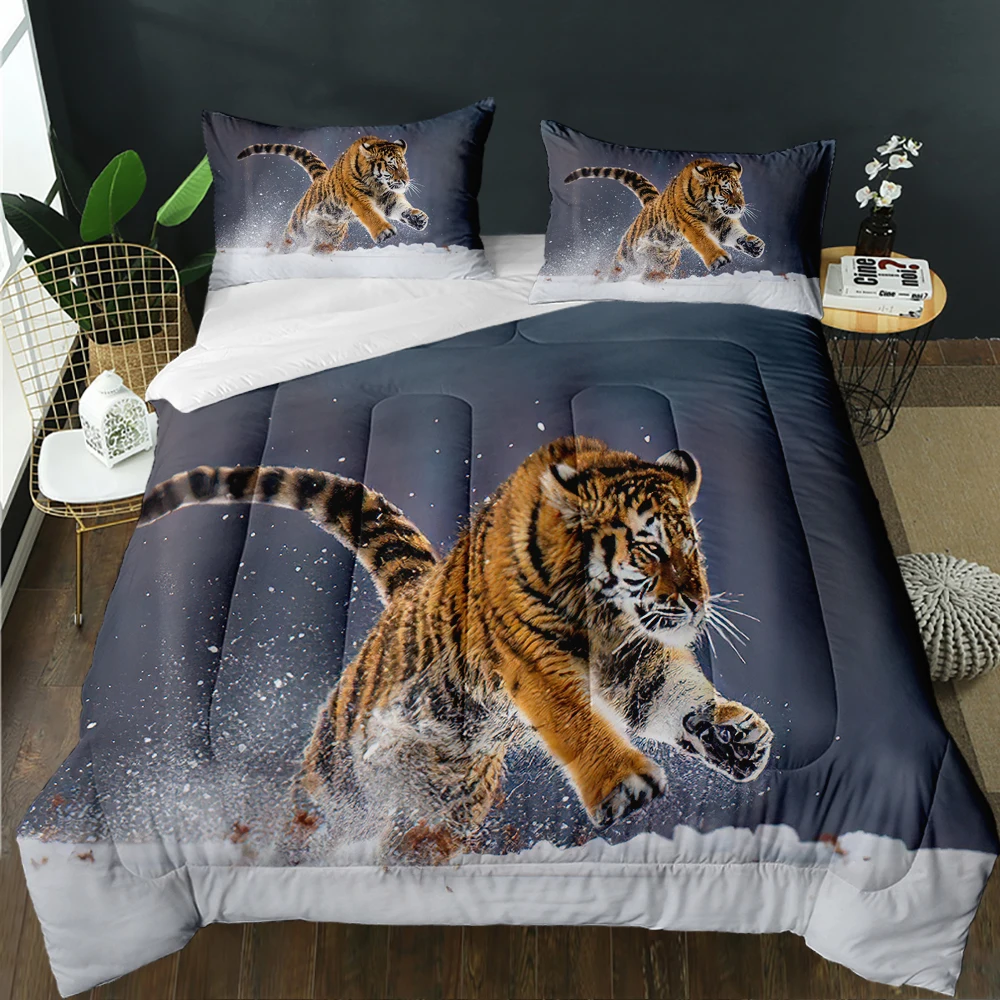 Custom Home Bedroom Decor 3D Print Jungle Wild Animals Tiger Super Soft Quilting Fashion Modern Quilt Suitable For Adult Boys
Custom Home Bedroom Decor 3D Print Jungle Wild Animals Tiger Super Soft Quilting Fashion Modern Quilt Suitable For Adult Boys
