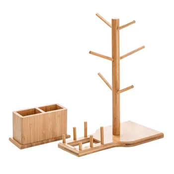Bamboo Mug Rack Display Stand With Storage Box Anti Slip Space Saving 6 Hooks Eco Friendly Tree Shape Dining Room Household
Bamboo Mug Rack Display Stand With Storage Box Anti Slip Space Saving 6 Hooks Eco Friendly Tree Shape Dining Room Household