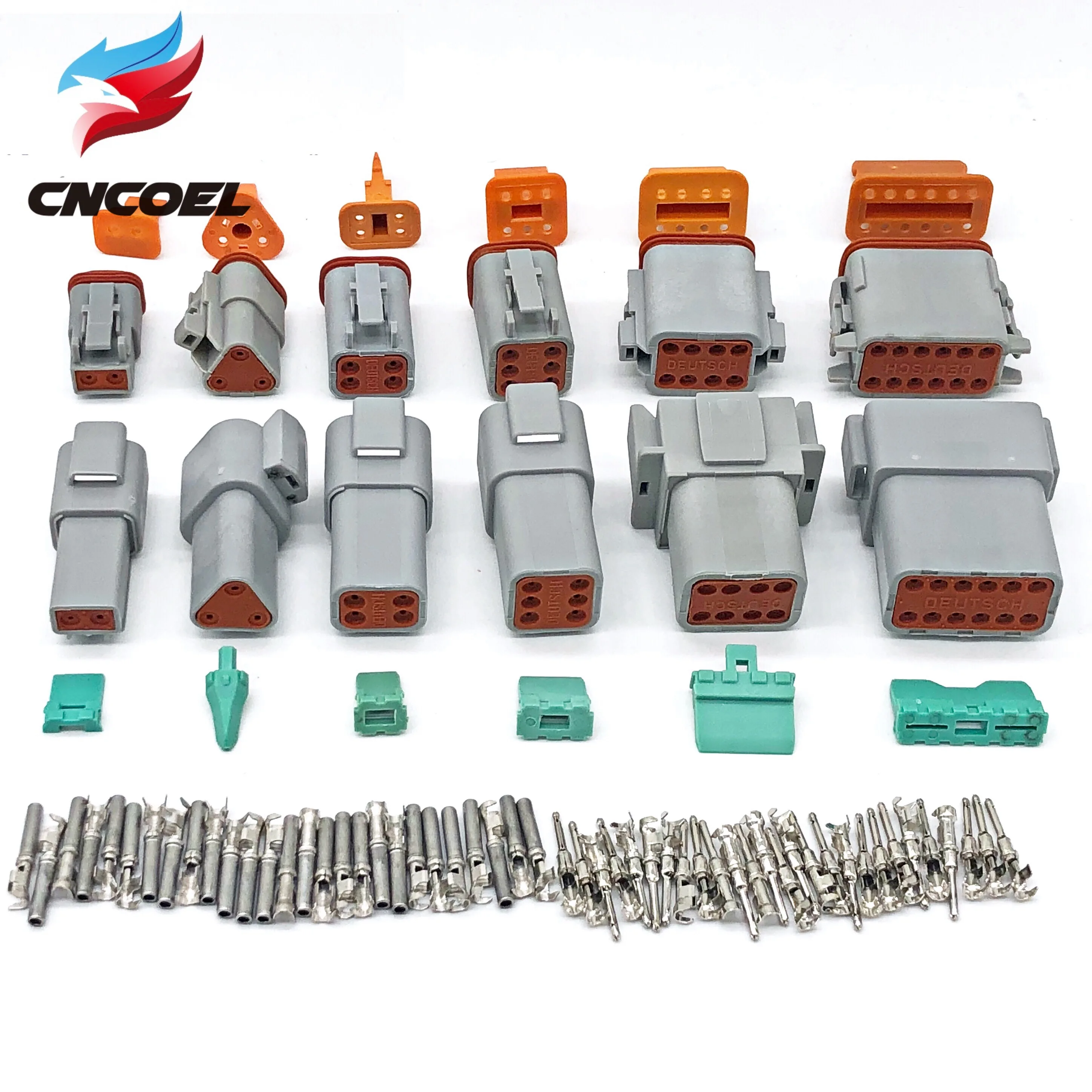 Deutsch DT Series Connector Waterproof Electrical Plug DT06/DT04 2/3/4/6/8/12 Pin Engine/Gearbox For Car Bus Motor Truck
Deutsch DT Series Connector Waterproof Electrical Plug DT06/DT04 2/3/4/6/8/12 Pin Engine/Gearbox For Car Bus Motor Truck