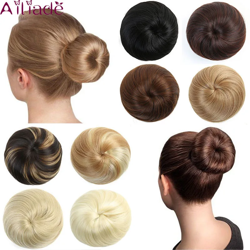 AILIADE Women Fake Hair Bun Extension Clip in on Synthetic Hair Tail Donut Drawstring Straight Chignon Hairpiece Updo Ponytail
AILIADE Women Fake Hair Bun Extension Clip in on Synthetic Hair Tail Donut Drawstring Straight Chignon Hairpiece Updo Ponytail