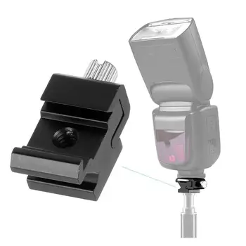 Camera Metal Cold Shoe Hot Shoe Flash Bracket Mount Adapter With 1/4 Tripod Screw To Light Stand Tripod Dropshipping
Camera Metal Cold Shoe Hot Shoe Flash Bracket Mount Adapter With 1/4 Tripod Screw To Light Stand Tripod Dropshipping