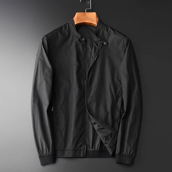 New Stand Collar Male Jackets Plus Size 3XL 4XL Spring And Autumn Mens Jackets And Coats Hight Quality Slim Fit Mens Coats 
New Stand Collar Male Jackets Plus Size 3XL 4XL Spring And Autumn Mens Jackets And Coats Hight Quality Slim Fit Mens Coats
