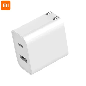 Original Xiaomi USB Charger 1A1C 30W(Max) Smart Output PD 2.0 QC 3.0 Quick Charging Type-C 5V=3A 9V=3A 15V=2A 12V=2.25A Type-A
Original Xiaomi USB Charger 1A1C 30W(Max) Smart Output PD 2.0 QC 3.0 Quick Charging Type-C 5V=3A 9V=3A 15V=2A 12V=2.25A Type-A