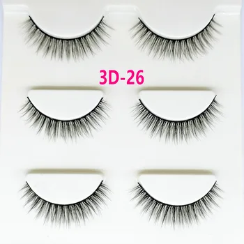 3D-26 Stereo Multilayer False Eyelashes Natural Model Short Sharpened Eyelash 3 Pairs of False Eyelashes Wholesale Mink Eyelashe
3D-26 Stereo Multilayer False Eyelashes Natural Model Short Sharpened Eyelash 3 Pairs of False Eyelashes Wholesale Mink Eyelashe