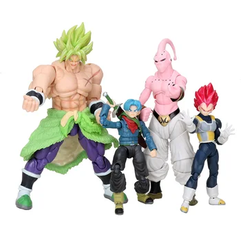 13-20cm Dragon Ball Super Trunks Vegeta Broly Buu Action Figure Dragon Ball Goku Broly Figurines PVC Collection Model Toys Gifts 
13-20cm Dragon Ball Super Trunks Vegeta Broly Buu Action Figure Dragon Ball Goku Broly Figurines PVC Collection Model Toys Gifts