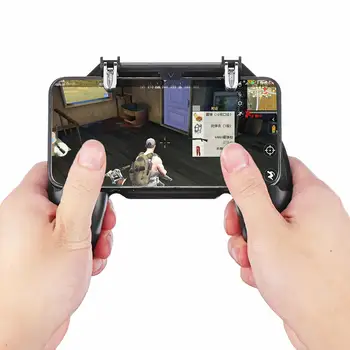 Gamepad Joystick Fire Trigger Shooter Button Game Controller for PUBG Mobile Game for Smartphone
Gamepad Joystick Fire Trigger Shooter Button Game Controller for PUBG Mobile Game for Smartphone