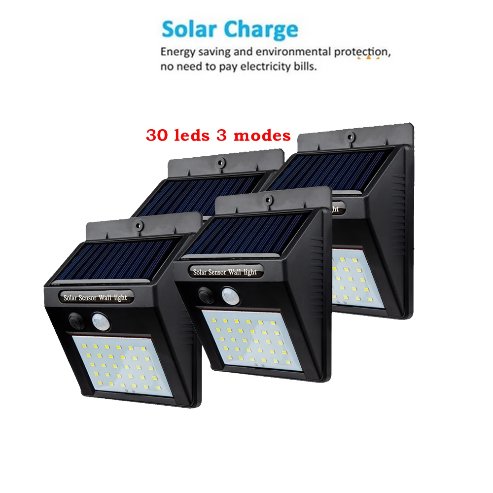 2/4PCS Aluminum LED Solar Light Motion sensor 30 LED Super Bright 1000lm 4 Modes Outdoor Garden Security Waterproof Wall Lamp 50
2/4PCS Aluminum LED Solar Light Motion sensor 30 LED Super Bright 1000lm 4 Modes Outdoor Garden Security Waterproof Wall Lamp 50