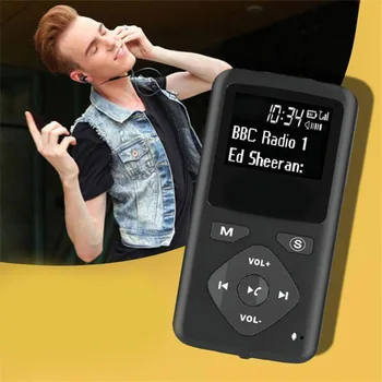 Portable DAB/DAB+ Pocket Digital Radio Receiver Bluetooth MP3 Player with Earphone Radio Receiver
Portable DAB/DAB+ Pocket Digital Radio Receiver Bluetooth MP3 Player with Earphone Radio Receiver