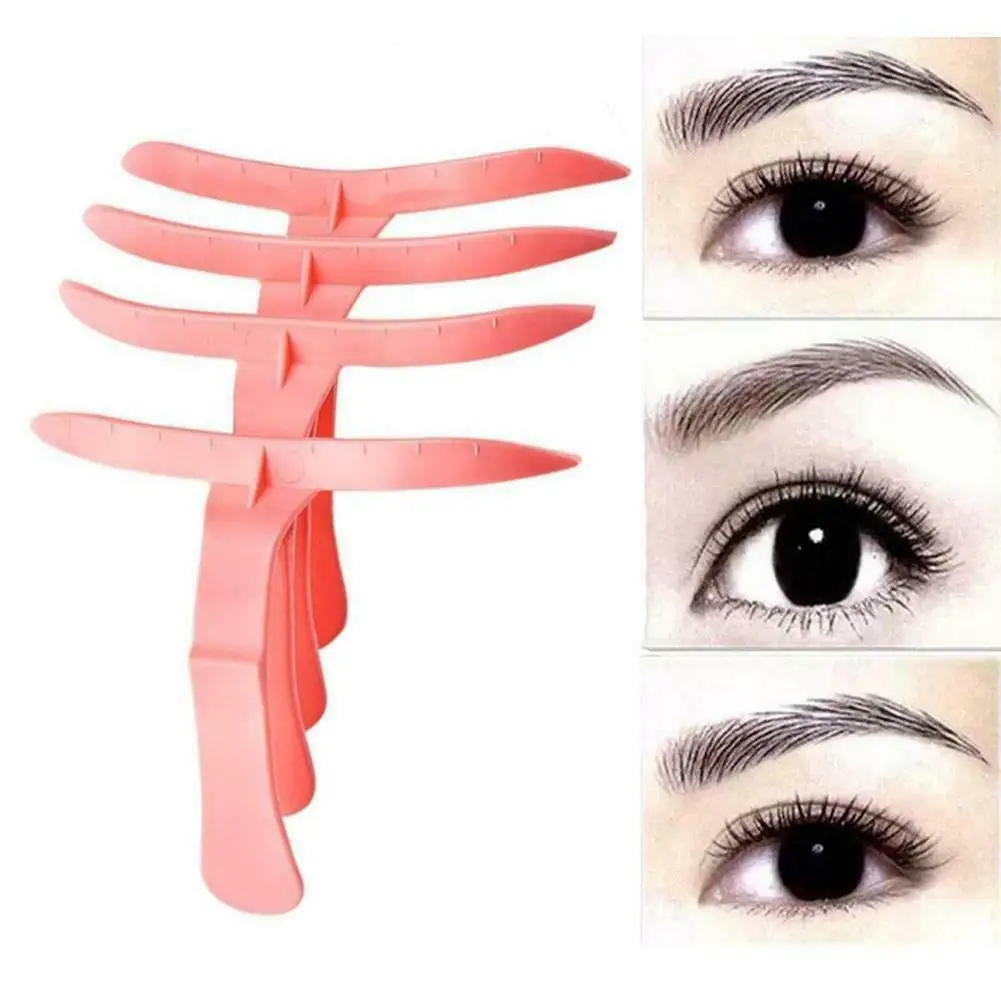 4PCS Eyebrow Shaper Makeup Template Eyebrow Grooming Shaping Stencil Kit DIY Eyebrow Template Reusable Eyebrow Shaping Tool
4PCS Eyebrow Shaper Makeup Template Eyebrow Grooming Shaping Stencil Kit DIY Eyebrow Template Reusable Eyebrow Shaping Tool
