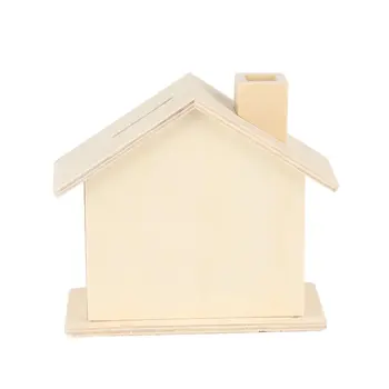 Children Baby Handmade DIY Baipi Wooden Coin House Piggy Bank Chalet Save money Base Art Decor Toy Collectible Ornament 
Children Baby Handmade DIY Baipi Wooden Coin House Piggy Bank Chalet Save money Base Art Decor Toy Collectible Ornament
