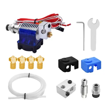 3D Printer Accessories, V6 Remote 24V Print Head Kit V5 Nozzle Extrusion Head Extruder Kit
3D Printer Accessories, V6 Remote 24V Print Head Kit V5 Nozzle Extrusion Head Extruder Kit