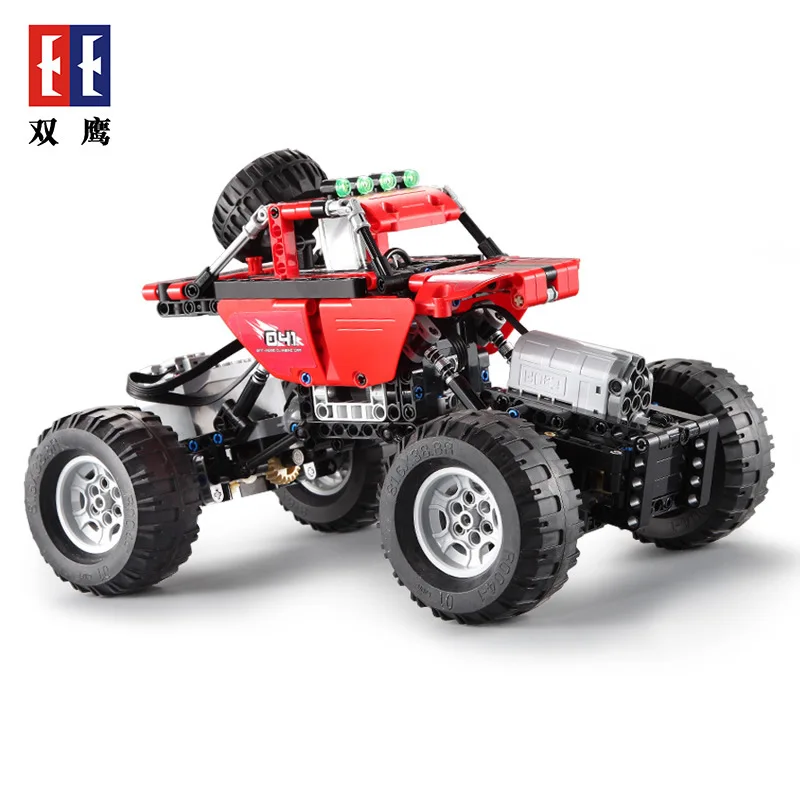 Double e cada C51041 Off-road Climbing Car Children Assembled Remote Control Toy Unit Blocks on Wheels Boy Toy
Double e cada C51041 Off-road Climbing Car Children Assembled Remote Control Toy Unit Blocks on Wheels Boy Toy