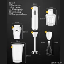 Electric Handheld Blender Set 4-in-1 Hand Mixer Multifunctional Whisk Chopper
Electric Handheld Blender Set 4-in-1 Hand Mixer Multifunctional Whisk Chopper