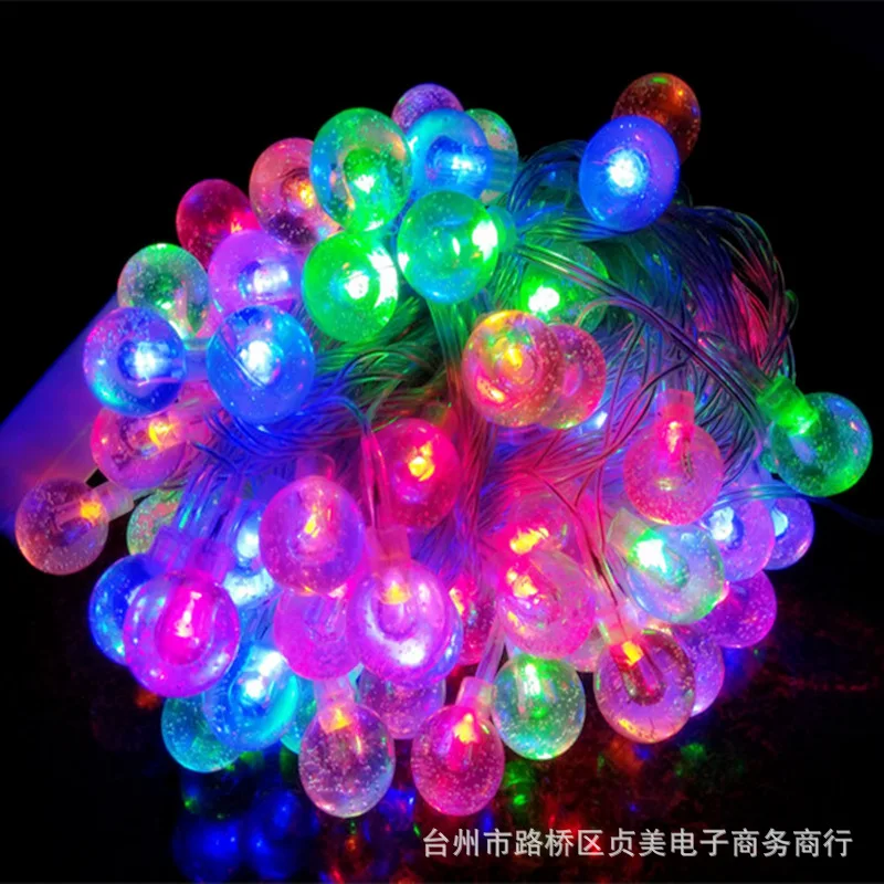 LED Crystal Ball Lighting Chain USB Remote Control Colorful Lights Bubble Ball Battery Lighting Chain Lights Solar Decorative La
LED Crystal Ball Lighting Chain USB Remote Control Colorful Lights Bubble Ball Battery Lighting Chain Lights Solar Decorative La