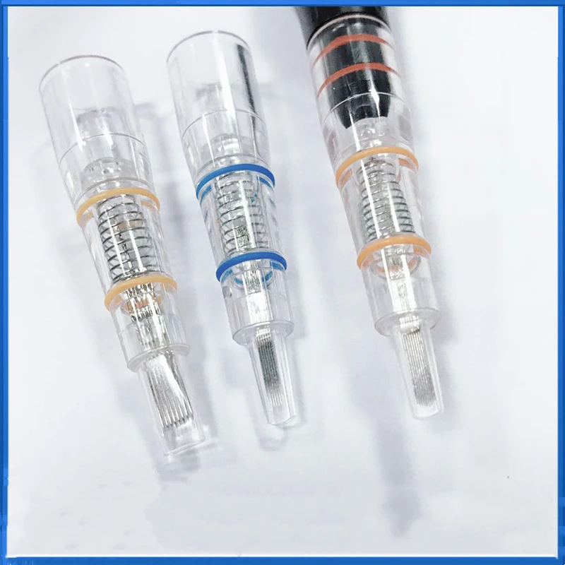 10pcs Microblading U7/U9/Double15 Needles Eyebrow Lip Tattoo Needle Cartridges Semi Body Permanent Makeup Accessory Push-in Type
10pcs Microblading U7/U9/Double15 Needles Eyebrow Lip Tattoo Needle Cartridges Semi Body Permanent Makeup Accessory Push-in Type