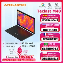 Teclast M40 Android 10 Tablets 4G Network 10.1inch T618 Octa Core Dual Phone Call 1920x1200 6GB RAM 128GB ROM Tablet PC Teclast M40 Android 10 Tablets 4G Network 10.1inch T618 Octa Core Dual Phone Call 1920x1200 6GB RAM 128GB ROM Tablet PC