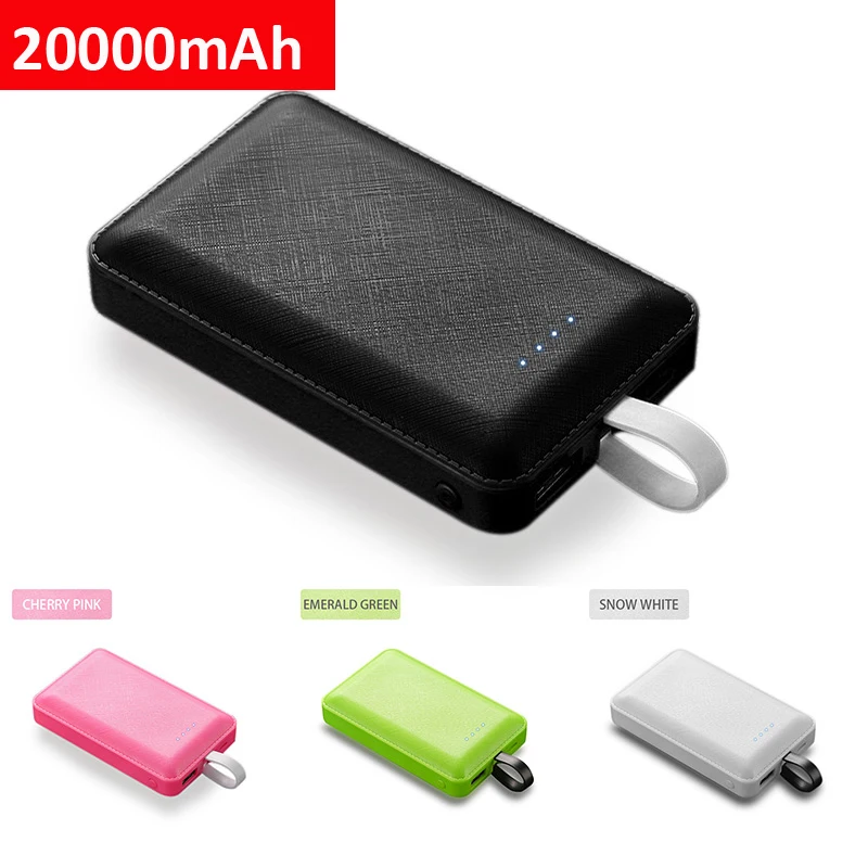 20000 mAh Portable Mini Power Bank Fast Charger PowerBank Built in 3 Cables External Battery Pack For iPhone Xiaomi Mi Poverbank
20000 mAh Portable Mini Power Bank Fast Charger PowerBank Built in 3 Cables External Battery Pack For iPhone Xiaomi Mi Poverbank