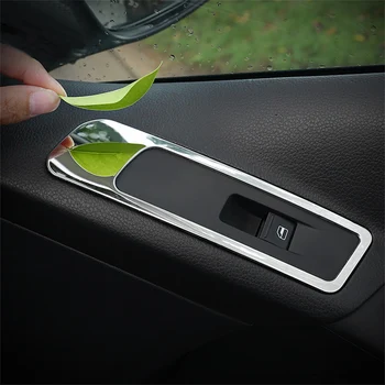 CARMANGO for VW Volkswagen Tiguan 2010-2016 Car Styling Windows Control Panel Chrome Cover Trim Frame Sticker Interior Accessory
CARMANGO for VW Volkswagen Tiguan 2010-2016 Car Styling Windows Control Panel Chrome Cover Trim Frame Sticker Interior Accessory