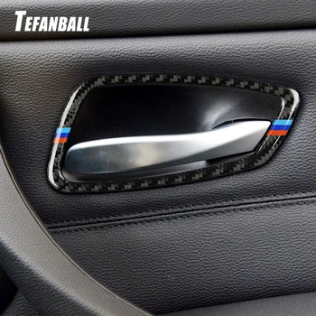4Pcs/Set For BMW 3 Series E90 E92 E93 2005-2012 Carbon Fiber Car Interior Door Handle Frame Cover Trim Car Decoration Modified
4Pcs/Set For BMW 3 Series E90 E92 E93 2005-2012 Carbon Fiber Car Interior Door Handle Frame Cover Trim Car Decoration Modified