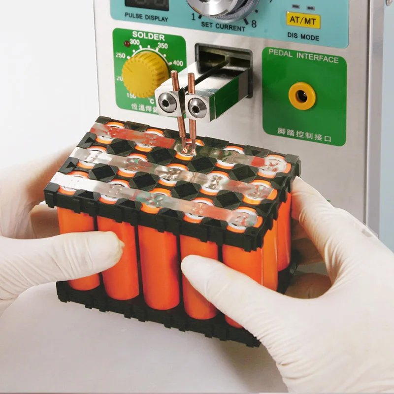 SUNKKO 709AD+ lithium battery induction automatic spot welding machine 3.2KW high power maximum welding thickness 0.35mm welding
SUNKKO 709AD+ lithium battery induction automatic spot welding machine 3.2KW high power maximum welding thickness 0.35mm welding