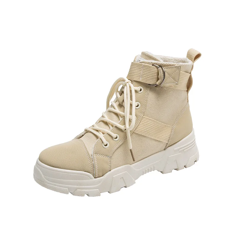 Martin Boots Women's British Wind 2019 Autumn/Winter New Net Red Boots Breathable Canvas Boots
Martin Boots Women's British Wind 2019 Autumn/Winter New Net Red Boots Breathable Canvas Boots