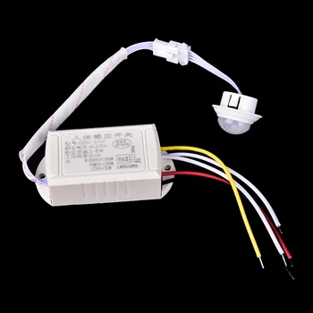 1PCS New Infrared IR Adjustable Body Sensor Switch Module Intelligent Motion Bulb Automatic Light Switch
1PCS New Infrared IR Adjustable Body Sensor Switch Module Intelligent Motion Bulb Automatic Light Switch