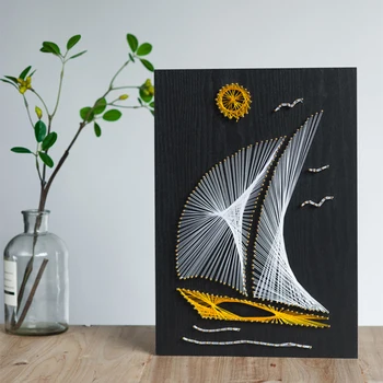 DIY Nail String Art Kit Plain Sailing Winding Lines Drawing Painting Art Kit With Frame For Kids Adults Beginners Home Decor
DIY Nail String Art Kit Plain Sailing Winding Lines Drawing Painting Art Kit With Frame For Kids Adults Beginners Home Decor