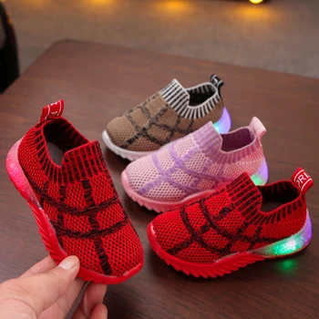 2020 Baby Boys Girls Breathable Anti-Slip Plaid Print LED Shoes Sneakers Toddler Soft Soled Walking Shoes
2020 Baby Boys Girls Breathable Anti-Slip Plaid Print LED Shoes Sneakers Toddler Soft Soled Walking Shoes
