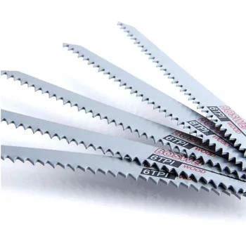 5pcs 150mm Extra Sharp HCS Reciprocating Sabre Saw Cutter S644D For Wood Tool For Construction Timber, Wooden Panels, Chipboard
5pcs 150mm Extra Sharp HCS Reciprocating Sabre Saw Cutter S644D For Wood Tool For Construction Timber, Wooden Panels, Chipboard