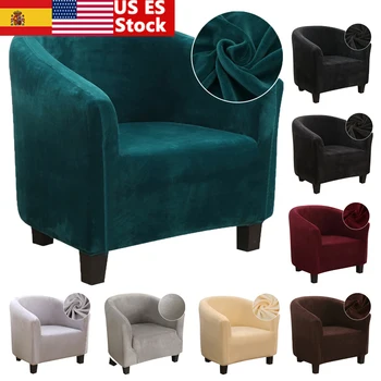 Leisure Stretch Bathtub Armchair Seat Cover Plush Elastic Coffee Chair Sofa Protector Washable Slipcover Dark green Solid Color
Leisure Stretch Bathtub Armchair Seat Cover Plush Elastic Coffee Chair Sofa Protector Washable Slipcover Dark green Solid Color