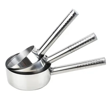 

Stainless Steel Kitchen Tool Water Scoop Stainless Steel Water Scorpion Chef Kitchen Thickening Deepening Long Handle Household