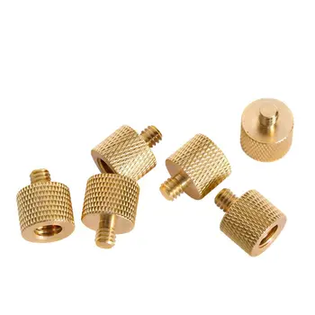 Copper 1/4 Female to 3/8 Male Tripod Thread 1/4 Male to 3/8 Female Adapter Mount N0HC
Copper 1/4 Female to 3/8 Male Tripod Thread 1/4 Male to 3/8 Female Adapter Mount N0HC