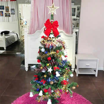 DIY Decorated Christmas Tree 1.5M PVC Luxury Colorful LED Lights Glowing Christmas Tree Home Party Decoration Navidad Decor 2021
DIY Decorated Christmas Tree 1.5M PVC Luxury Colorful LED Lights Glowing Christmas Tree Home Party Decoration Navidad Decor 2021