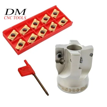 BAP 400R-40-16-4F/T 90° Indexable milling cutter cnc tool + APMT1604PDER DP5320 insert
BAP 400R-40-16-4F/T 90° Indexable milling cutter cnc tool + APMT1604PDER DP5320 insert