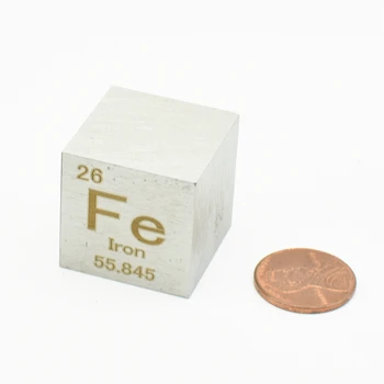 Iron Fe Element 25.4 mm Density Cube 99.95% Pure for Element Collection Hand Made DIY Hobbies Crafts Display
Iron Fe Element 25.4 mm Density Cube 99.95% Pure for Element Collection Hand Made DIY Hobbies Crafts Display