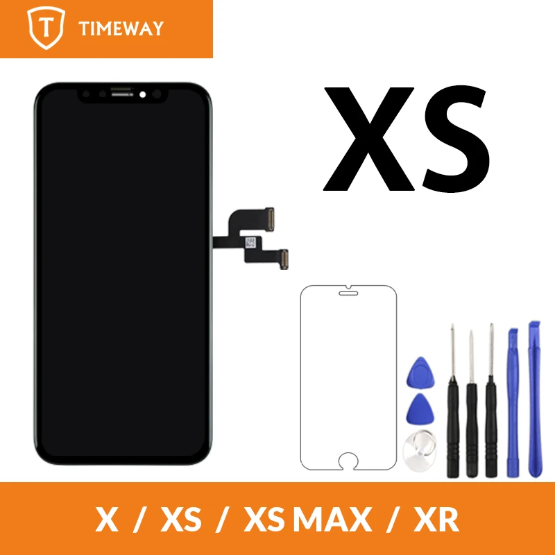 Timeway Flash Sale Grade For iPhone XS LCD Display For OLED Touch Screen With Digitizer Replacement Assembly Parts Black
Timeway Flash Sale Grade For iPhone XS LCD Display For OLED Touch Screen With Digitizer Replacement Assembly Parts Black