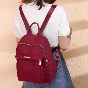 Backpack Women's 2020 Korean-style Fashion Women's New Style Canvas Book Zipper Bag bookbag backpack
Backpack Women's 2020 Korean-style Fashion Women's New Style Canvas Book Zipper Bag bookbag backpack