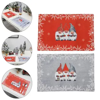 2Pcs Christmas Placemats Festive Forest Old Men Pattern Tableware Decors Adorable Tableware Mat Home Christmas Party Placemat
2Pcs Christmas Placemats Festive Forest Old Men Pattern Tableware Decors Adorable Tableware Mat Home Christmas Party Placemat