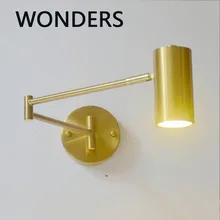 Nordic LED wall lamp for home decoration salon luminaria bedroom bedside бра Hardware anti-rust & adjustable wall light abajur
Nordic LED wall lamp for home decoration salon luminaria bedroom bedside бра Hardware anti-rust & adjustable wall light abajur