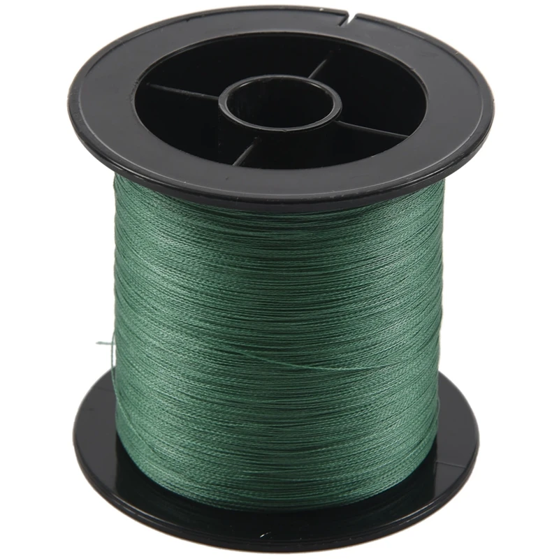 Top quality 4 strand 300m/330yard ink stick green 100% PE braided fishing line 10LB
Top quality 4 strand 300m/330yard ink stick green 100% PE braided fishing line 10LB