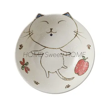 Snowflake Ceramic Plate Cartoon Pattern Cat Shape Dishes Modern Tableware Creative Bow Dinnerware Set Fruit Plate Fish Dish
Snowflake Ceramic Plate Cartoon Pattern Cat Shape Dishes Modern Tableware Creative Bow Dinnerware Set Fruit Plate Fish Dish