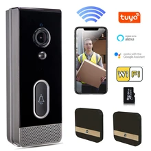 Tuya Smart Home Doorbell Camera Waterproof Wireless 1080p HD WiFi Video Intercom Monitor Doorbell Chime Work With Alexa Google
Tuya Smart Home Doorbell Camera Waterproof Wireless 1080p HD WiFi Video Intercom Monitor Doorbell Chime Work With Alexa Google