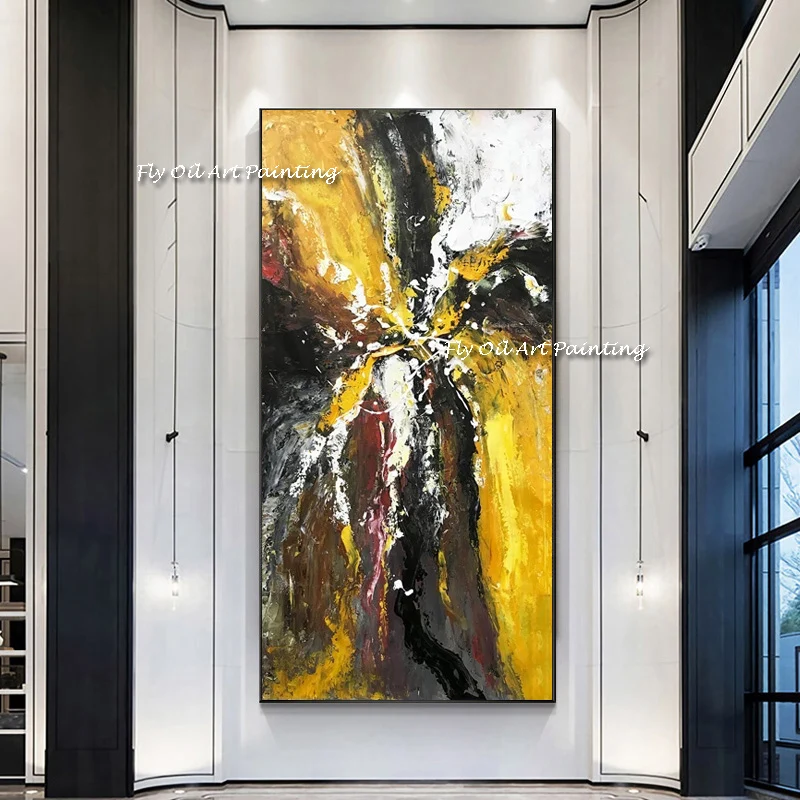 Best Art Large Size Yellow Gray Abstract Oil Painting Canvas Handmade Painting Home Decor Modern Home Decor Wall Art Picture
Best Art Large Size Yellow Gray Abstract Oil Painting Canvas Handmade Painting Home Decor Modern Home Decor Wall Art Picture