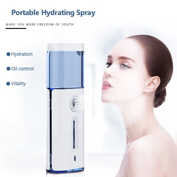 ELOOLE New Portable Air Humidifier Nano Spray Water Replenisher Ultrasonic Hand-held Moisturizing Mist Face Humidifier
ELOOLE New Portable Air Humidifier Nano Spray Water Replenisher Ultrasonic Hand-held Moisturizing Mist Face Humidifier